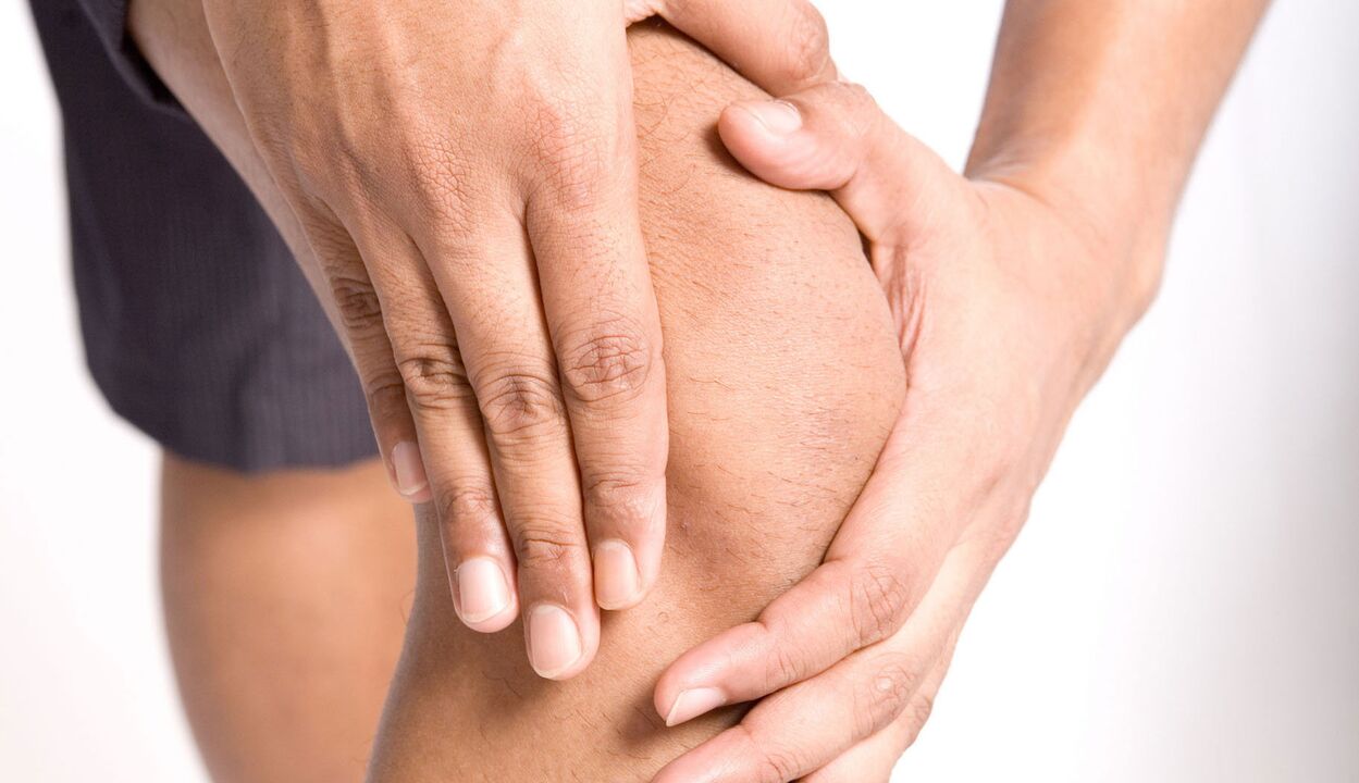 knee joint pain with arthritis and osteoarthritis